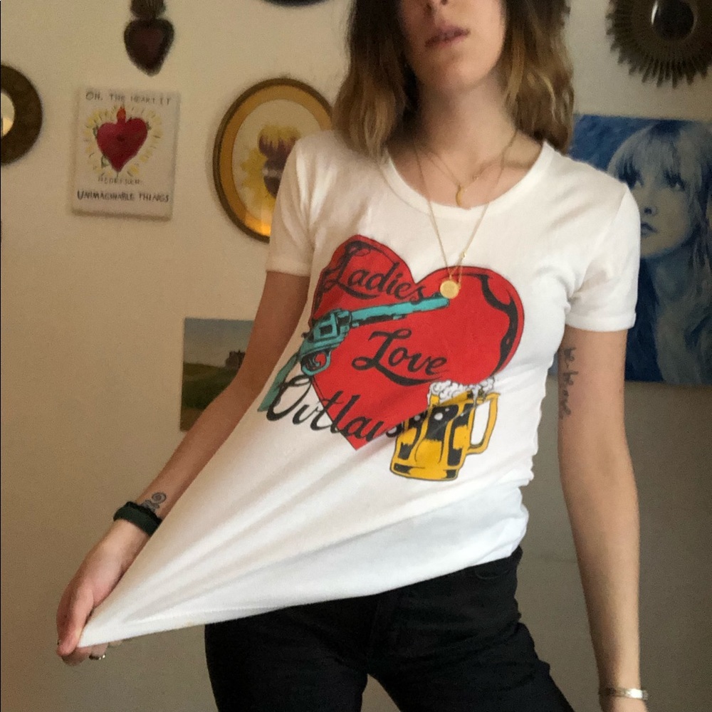 Bandit Brand Ladies Love Outlaws Tee